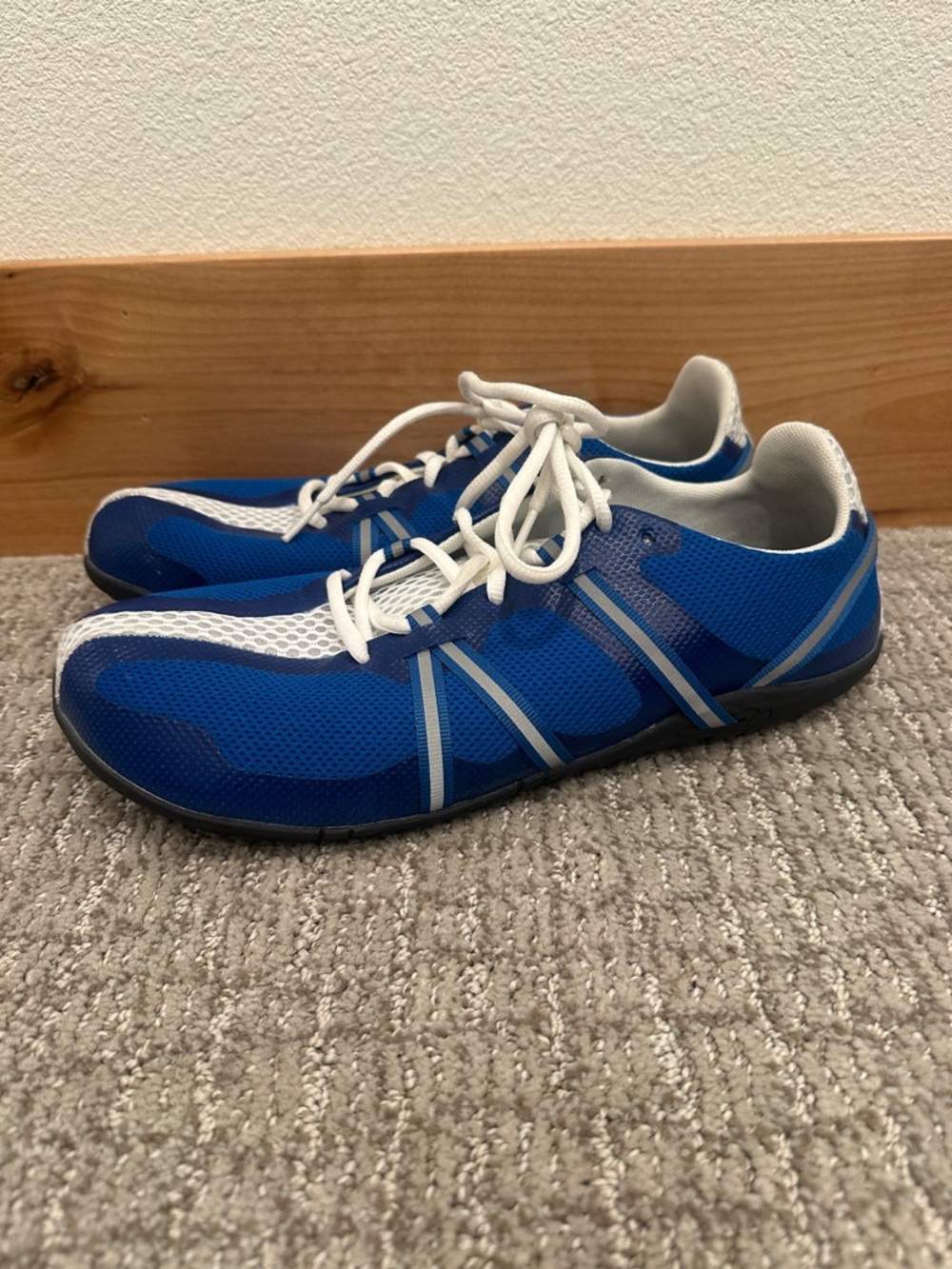 Men's Blue Athletic Running Shoes - Lightweight Performance